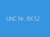 UNC Nr. 8X32 